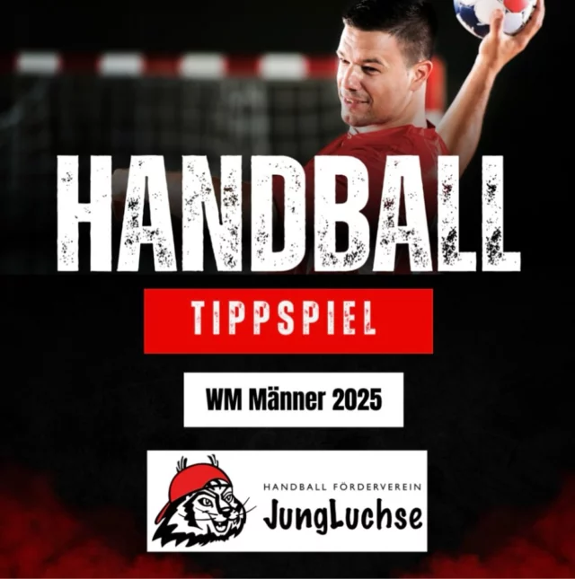 Ein frohes Neues Jahr ihr lieben Luchse-Fans 🥰

Der Förderverein veranstaltet zur Handball-WM der Männer ein Tippspiel. Alle sind herzlich eingeladen mitzumachen. Es ist kostenlos und zu gewinnen gibt es Ruhm und Ehre 🎉🥳!

Alle Infos in unserem aktuellen Post unter
https://www.luchse-handball.de/mach-mit-beim-wm-tippspiel-vom-foerderverein/

#handballluchse #luchseliebe #luchseriös #handballwm #aufgehtsdeutschland #dhb